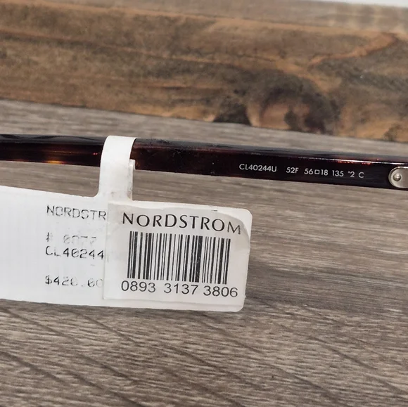 CELINE Sunglasses, CL40244U, 56-18 135, Authentic - Picture 9 of 10